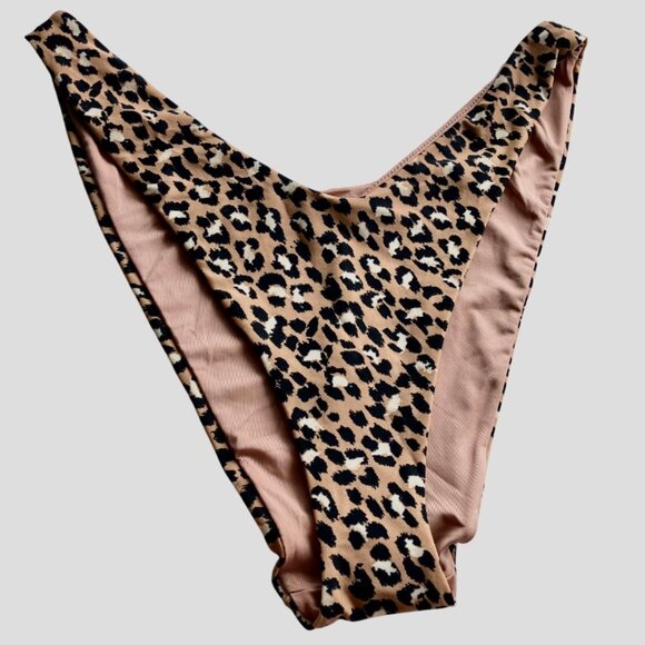 Aerie Cheeky bikini bottom XL Leopard print X-Large NWT - Picture 1 of 5
